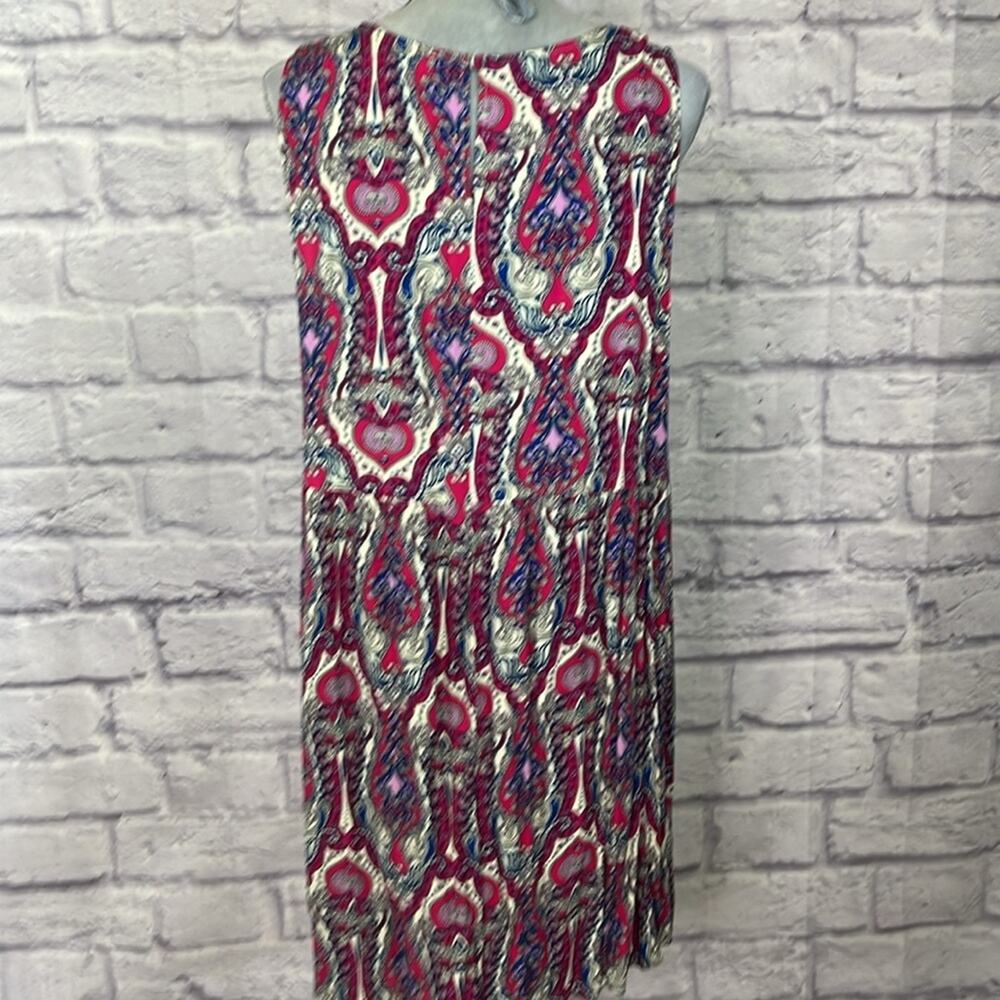 Umgee front lace paisley babydoll mini dress - Picture 6 of 9